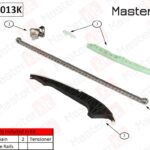 Комплект цепи ГРМ (без звездочек) VAG 1.8 TFSI,CDAA,BYT,BZB 77B0013K MasterKit