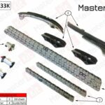 Комплект цепи ГРМ TOYOTA 2GR-FE 77B0133K MasterKit