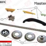 Комплект цепи ГРМ Ford Transit 2.2/2.4 l DRR5,CVRA,CVRB,CVRC 10-14 MASTERKIT