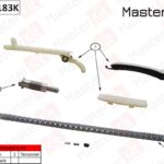 Комплект цепи ГРМ Mercedes-Benz CLA,C-Klass W204 M270/133 MASTERKIT