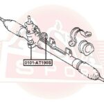 САЙЛЕНТБЛОК РУЛЕВОЙ РЕЙКИ ASVA