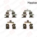 Комплект установочный тормозных колодок Nissan QASHQAI / QASHQAI +2 I (J10, JJ10) 2006 - 201 MASTERKIT