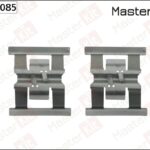 Комплект установочный тормозных колодок Audi Q7 (4LB) 2006 - 2016 MASTERKIT