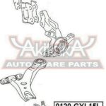 ШАРОВАЯ ОПОРА НИЖНЯЯ ЛЕВАЯ ASVA