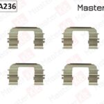 Комплект установочный тормозных колодок Chevrolet LACETTI (J200) 2003 - MASTERKIT