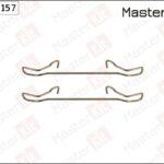Комплект установочный тормозных колодок Daewoo NEXIA седан 1995 - 2008 MASTERKIT