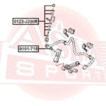 ТЯГА СТАБИЛИЗАТОРА ASVA 0123J200R