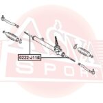 ТЯГА РУЛЕВАЯ ASVA