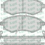 Колодки тормозные дисковые LPR