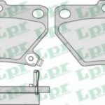 Колодки тормозные дисковые LPR