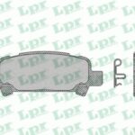 Колодки тормозные дисковые LPR