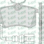 Колодки тормозные дисковые LPR