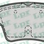 Колодки тормозные дисковые LPR