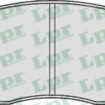 Колодки тормозные дисковые LPR