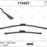 Щетки стеклоочистителя бескаркасные 550/400мм SWF