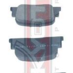 Колодки тормозные дисковые зад AKYOTO