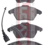 Колодки тормозные дисковые перед AKYOTO