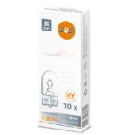 Лампа накаливания сигнальная W5W W2.1x9.5d 3200K Standart +30% 24V 5W картон 10шт цена за 1шт SVS