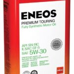 Масло моторное синтетическое Premium Touring 5W30 API SN ILSAC GF-5 1л ENEOS