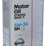 Масло моторное синтетическое STRONG SAVE X 5W30 API SN/GF-5 JP 4л NISSAN