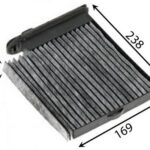 Фильтр салона NISSAN TIIDA 1.6-1.8L JS ASAKASHI