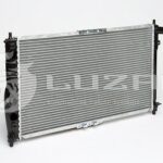 Радиатор охл. для а/м Chevrolet Lanos A/C (02-) 1.5/1.6 MT (паяный) (LRc 0561b) LUZAR
