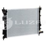 Радиатор двигателя Hyundai Solaris (10-) LRC08L4 LUZAR