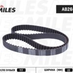 Ремень ГРМ (материал CR) 117X22 AB26023 MILES