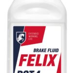 Тормозная жидкость DOT 4, 455 гр FELIX