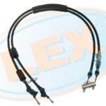 Трос ручного тормоза (барабан) (L=1490/1388) LEX