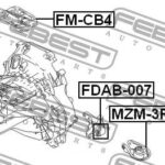 Сайлентблок FDAB-007 FEBEST