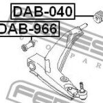Сайлентблок передний переднего рычага FEBEST
