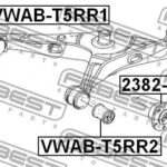 Сайлентблок заднего рычага FEBEST