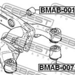 Сайлентблок задней балки FEBEST