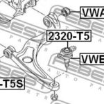 Опора шаровая переднего нижнего рычага FEBEST