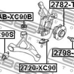 Опора шаровая переднего нижнего рычага FEBEST