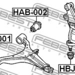 Сайлентблок HAB-001 FEBEST