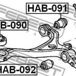 Сайлентблок переднего нижнего рычага FEBEST
