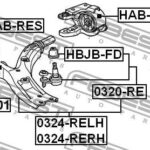 Сайлентблок HAB-RES FEBEST
