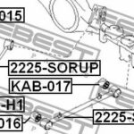 Сайлентблок KAB-017 FEBEST