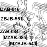 Пыльник шаровой опоры MZBJB-541 FEBEST