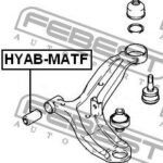 Сайлентблок HYAB-MATF FEBEST