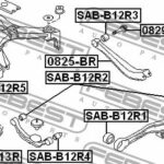 Сайлентблок задней цапфы FEBEST