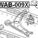 Сайлентблок рычага задний без кроншт VW PASSAT 06-15 VWAB-009X FEBEST