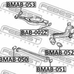 Сайлентблок заднего продольного рычага FEBEST