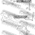 Втулка переднего стабилизатора D25.5 FEBEST