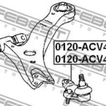 Опора шаровая передняя нижняя правая FEBEST
