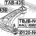 Опора шаровая TOYOTA YARIS (FRP) SCP1,NLP10 2001.01-2005.11 0120-NCP FEBEST