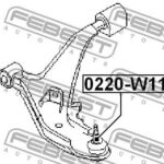 Опора шаровая NISSAN PRIMERA P11 1996-2001 0220-W11 FEBEST