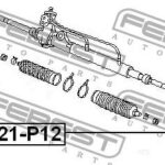 Наконечник рулевой NISSAN ALMERA N16 0221-P12 FEBEST